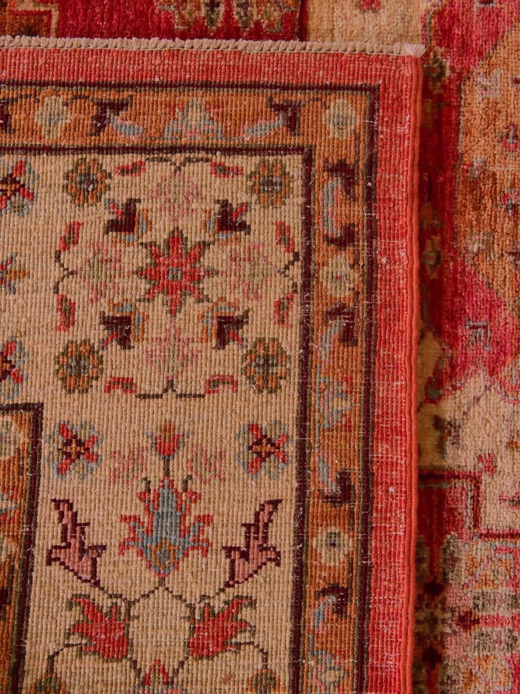 150cm x 200cm Hand Knotted Mamluk Ziegler Rug
