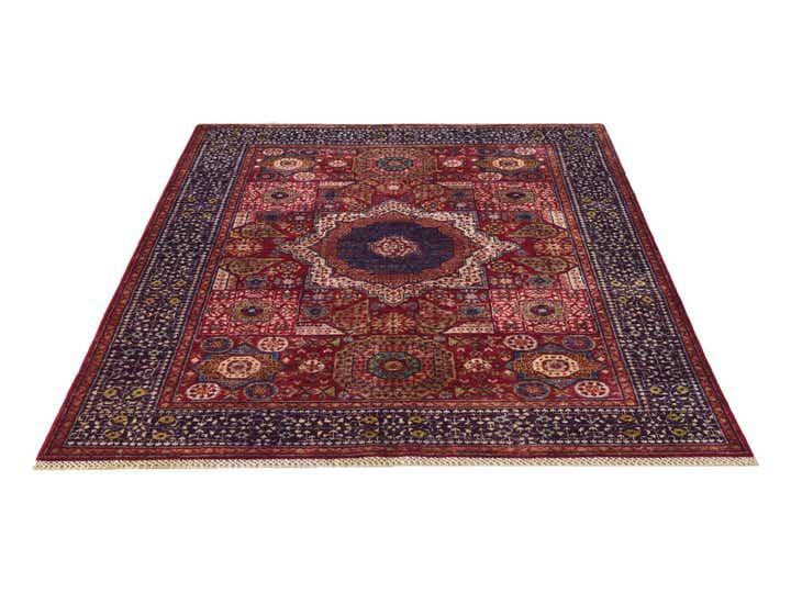 5' x 6' 9 Hand Knotted Mamluk Ziegler Rug