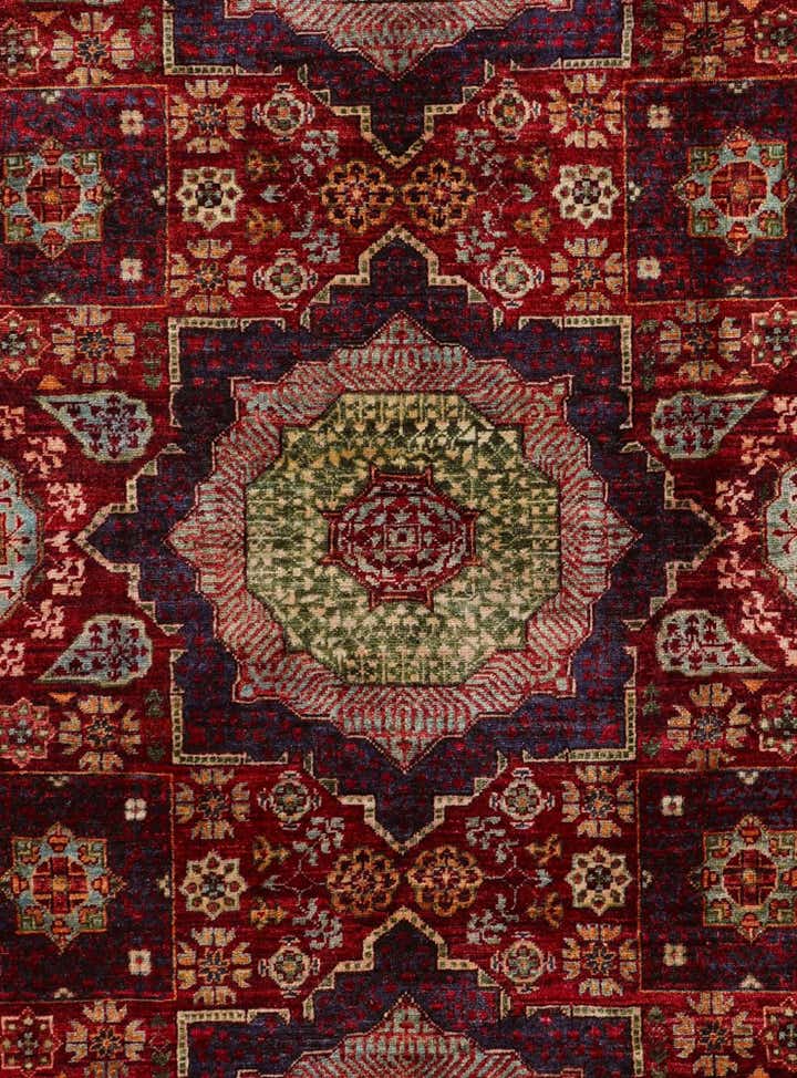 6' 8 x 9' 9 Hand Knotted Mamluk Ziegler Rug