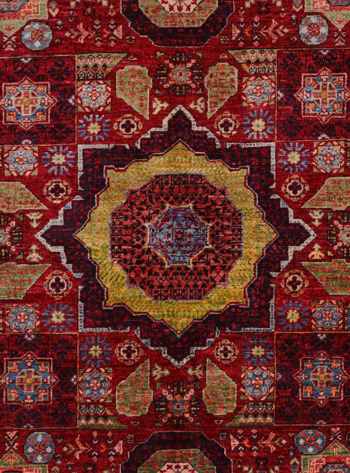 5' x 6' 7 Hand Knotted Mamluk Ziegler Rug