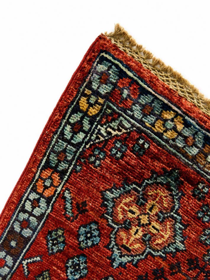 Detail image of 1' 11 x 2' 11 Hand Knotted Mamluk Ziegler Rug