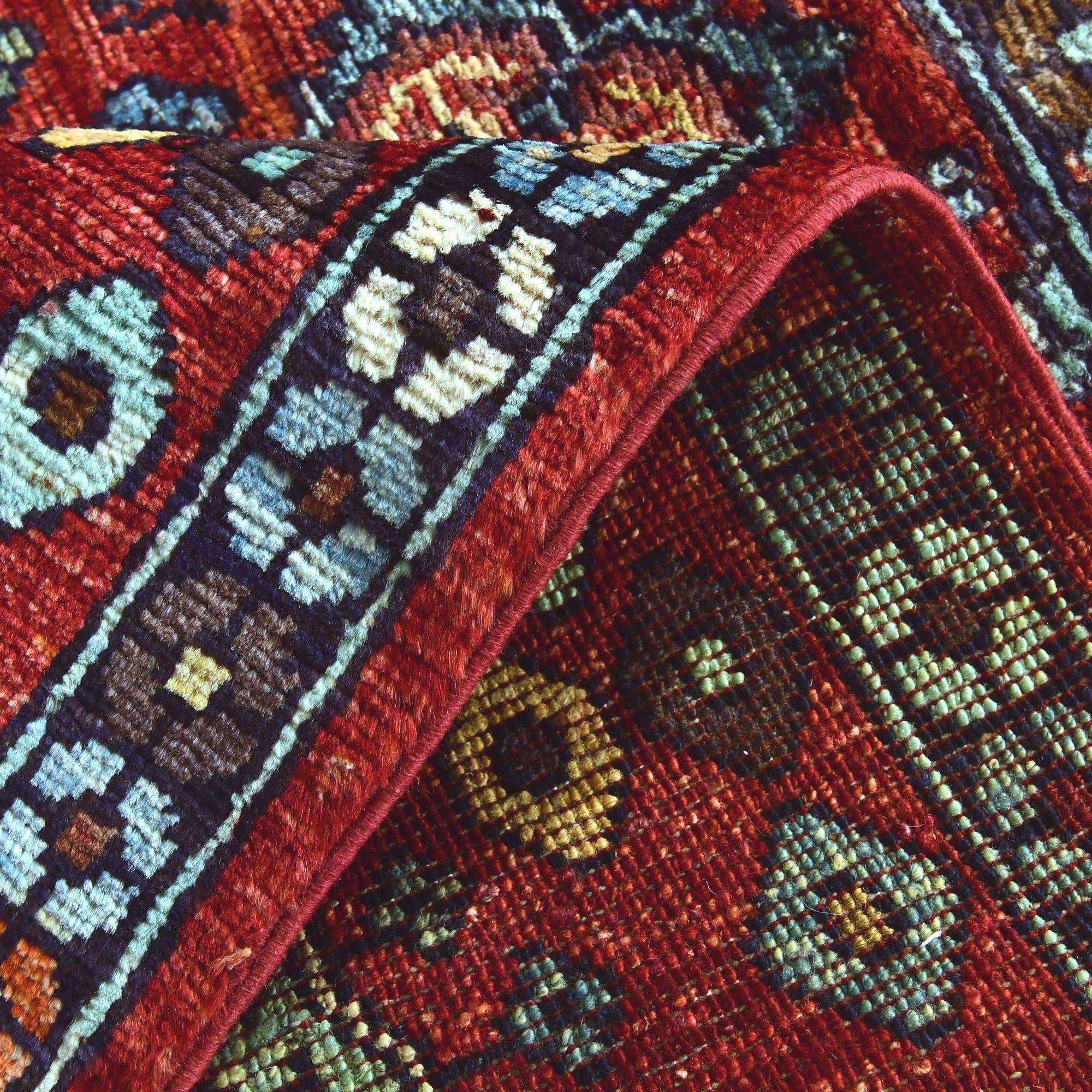 1' 11 x 2' 11 Hand Knotted Mamluk Ziegler Rug