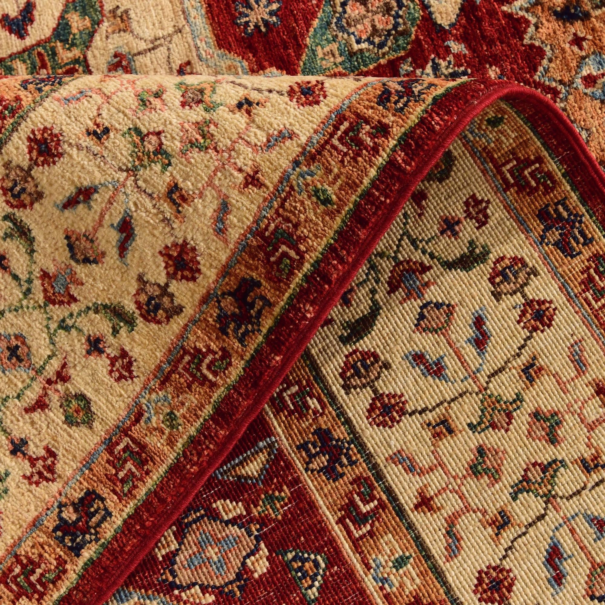 4' 11 x 6' 8 Hand Knotted Mamluk Ziegler Rug