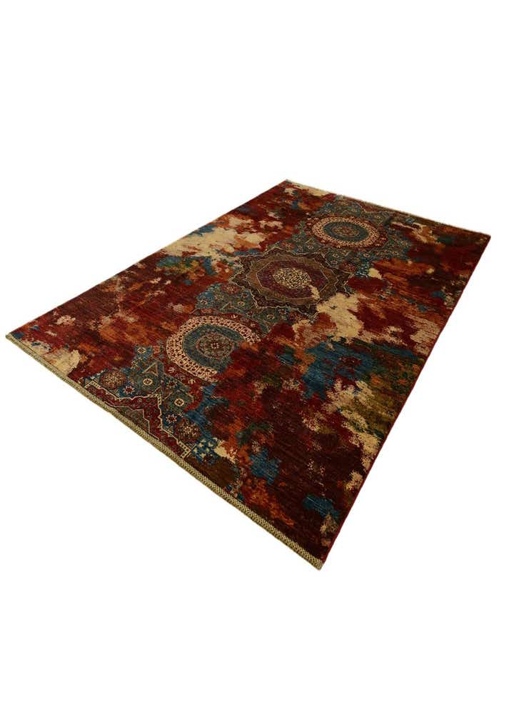 6' 10 x 10' Hand Knotted Mamluk Ziegler Rug