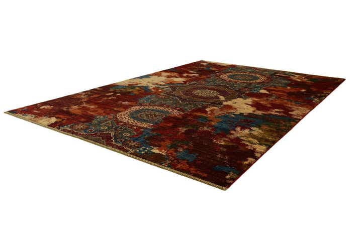 6' 10 x 10' Hand Knotted Mamluk Ziegler Rug