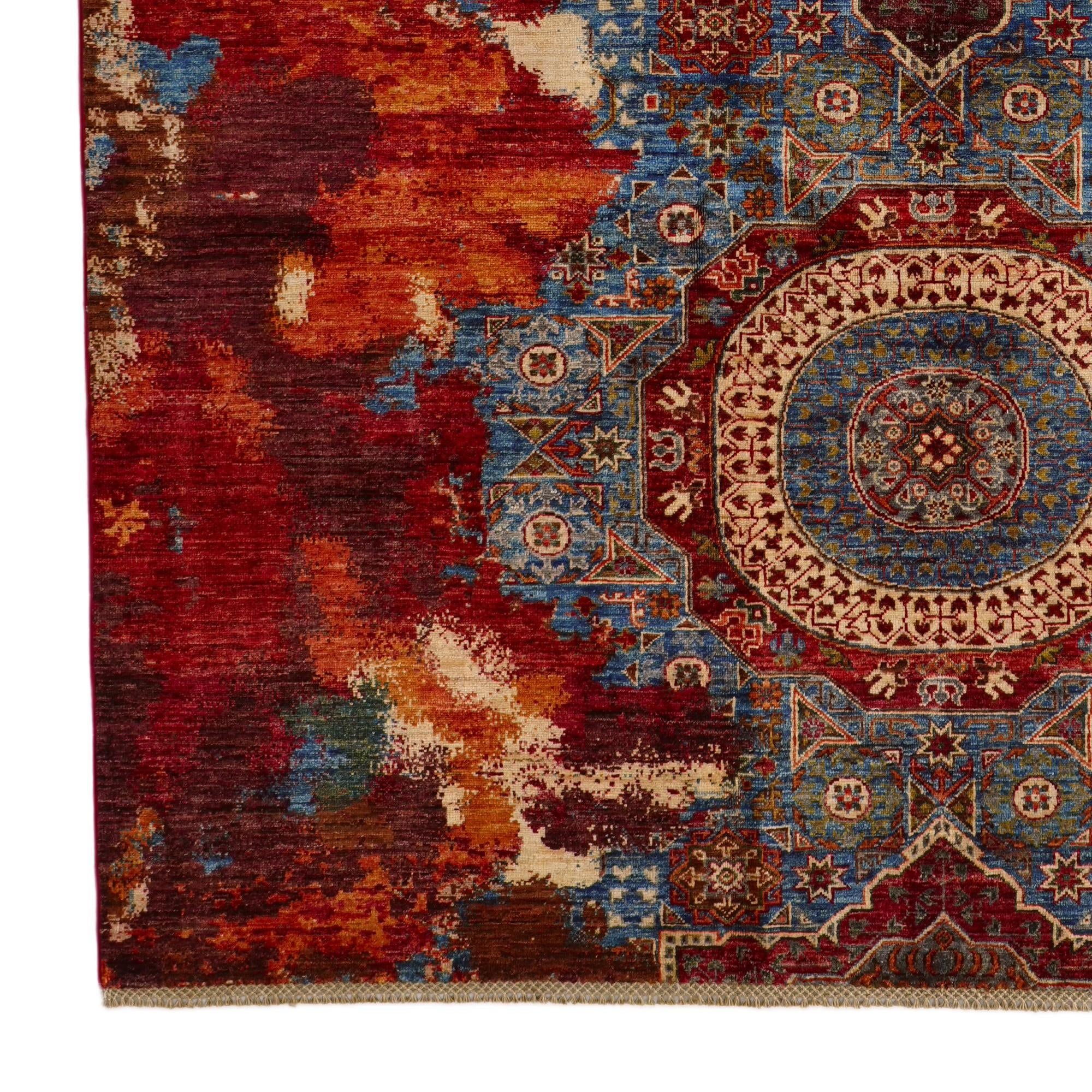 6' 10 x 10' Hand Knotted Mamluk Ziegler Rug
