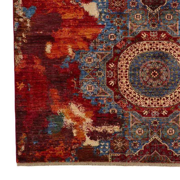 6' 10 x 10' Hand Knotted Mamluk Ziegler Rug