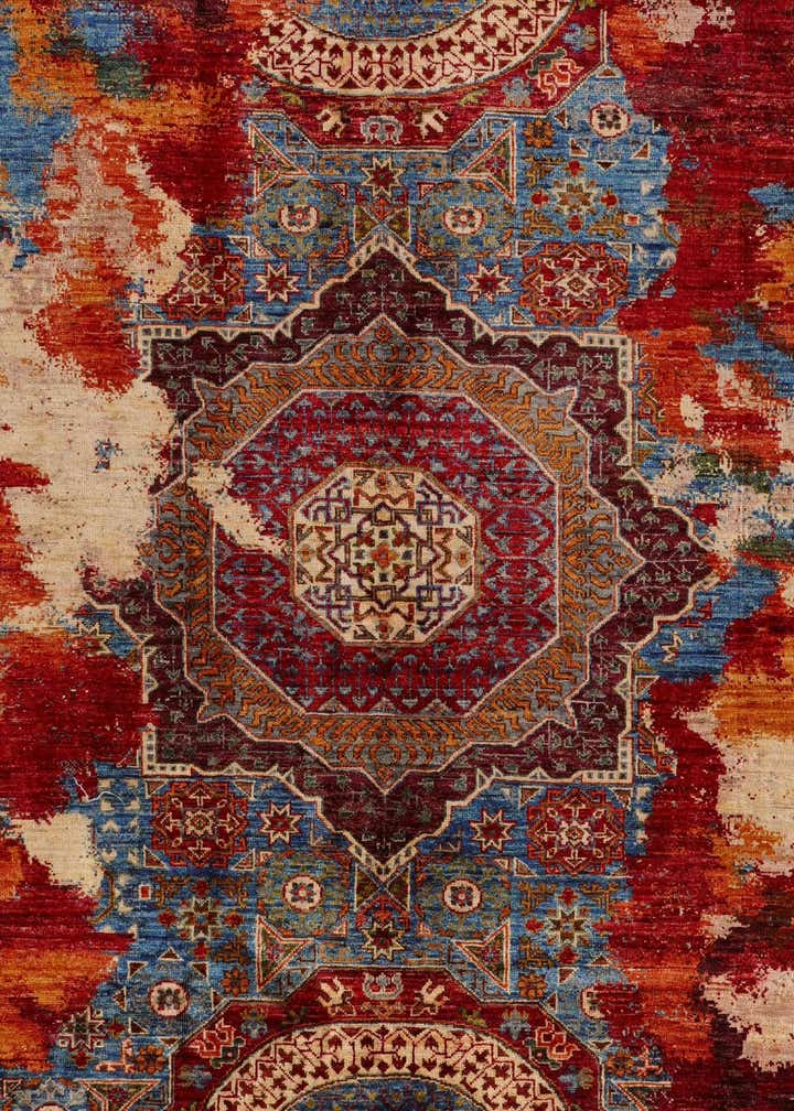 6' 10 x 10' Hand Knotted Mamluk Ziegler Rug