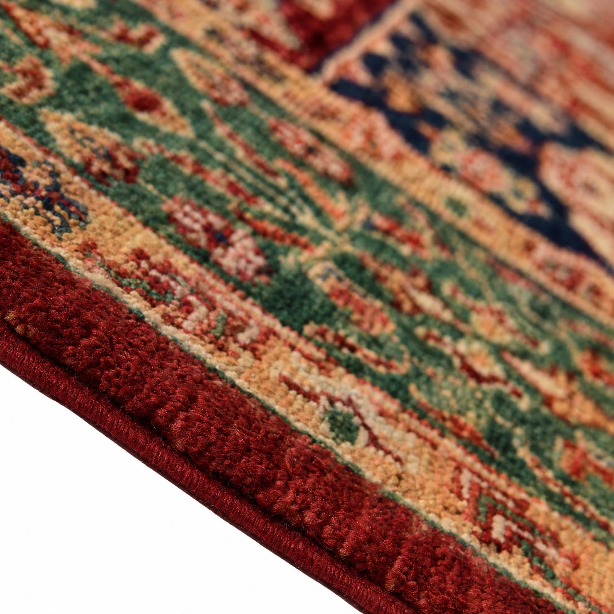 175cm x 245cm anudado a mano Mamluk Ziegler Alfombra