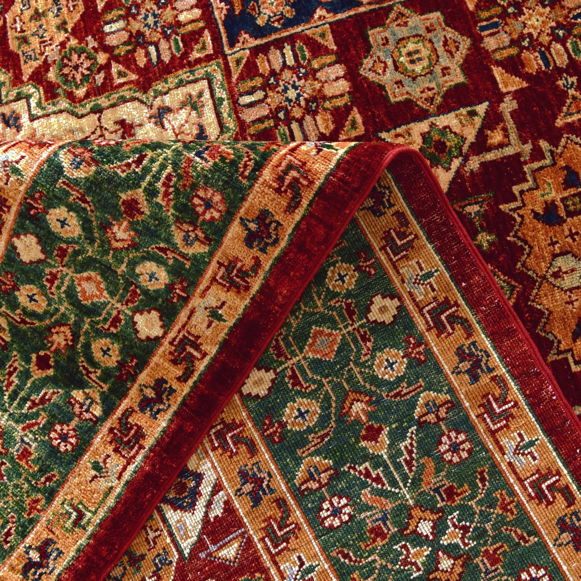 5' 10 x 8' Hand Knotted Mamluk Ziegler Rug