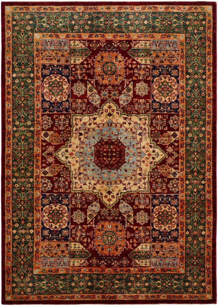 5' 10 x 8' Hand Knotted Mamluk Ziegler Rug