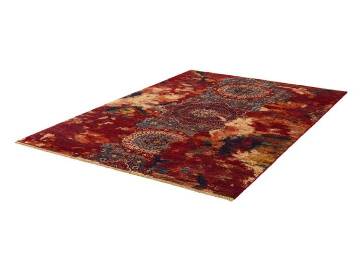 5' 8 x 8' Hand Knotted Mamluk Ziegler Rug