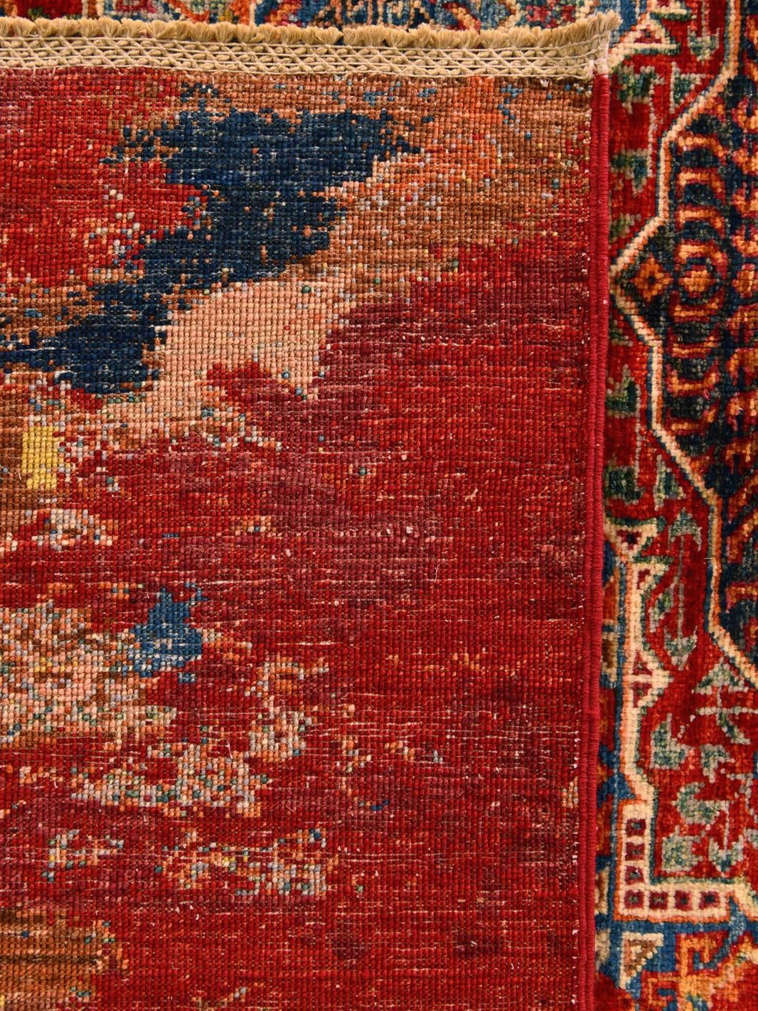175cm x 245cm Hand Knotted Mamluk Ziegler Rug