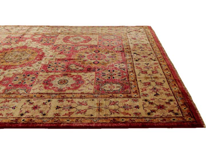 5' x 6' 7 Hand Knotted Mamluk Ziegler Rug