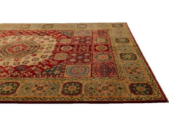 5' 7 x 7' 8 Hand Knotted Mamluk Ziegler Rug