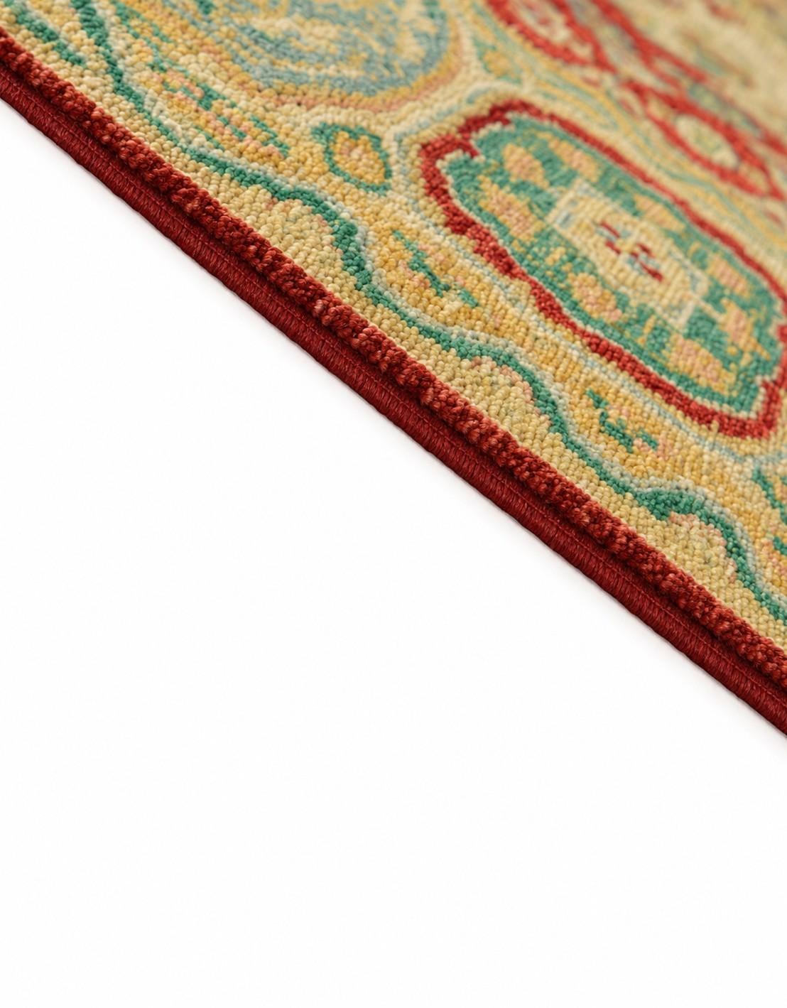 Detail image 8 of 12: 5' 7 x 7' 8 Hand Knotted Mamluk Ziegler Rug