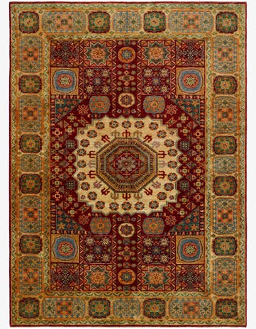 5' 7 x 7' 8 Hand Knotted Mamluk Ziegler Rug