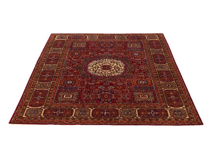 5' 8 x 7' 5 Hand Knotted Mamluk Ziegler Rug