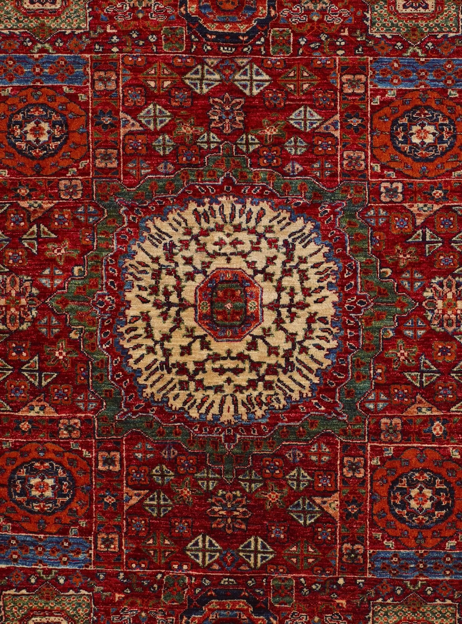 5' 8 x 7' 5 Hand Knotted Mamluk Ziegler Rug