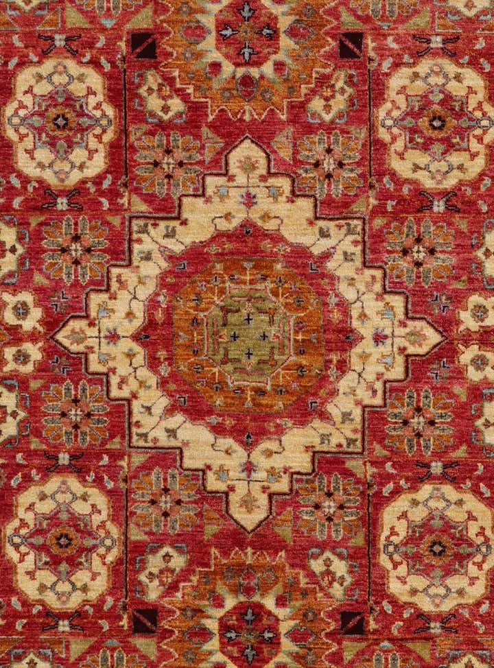 4' 11 x 6' 8 Hand Knotted Mamluk Ziegler Rug