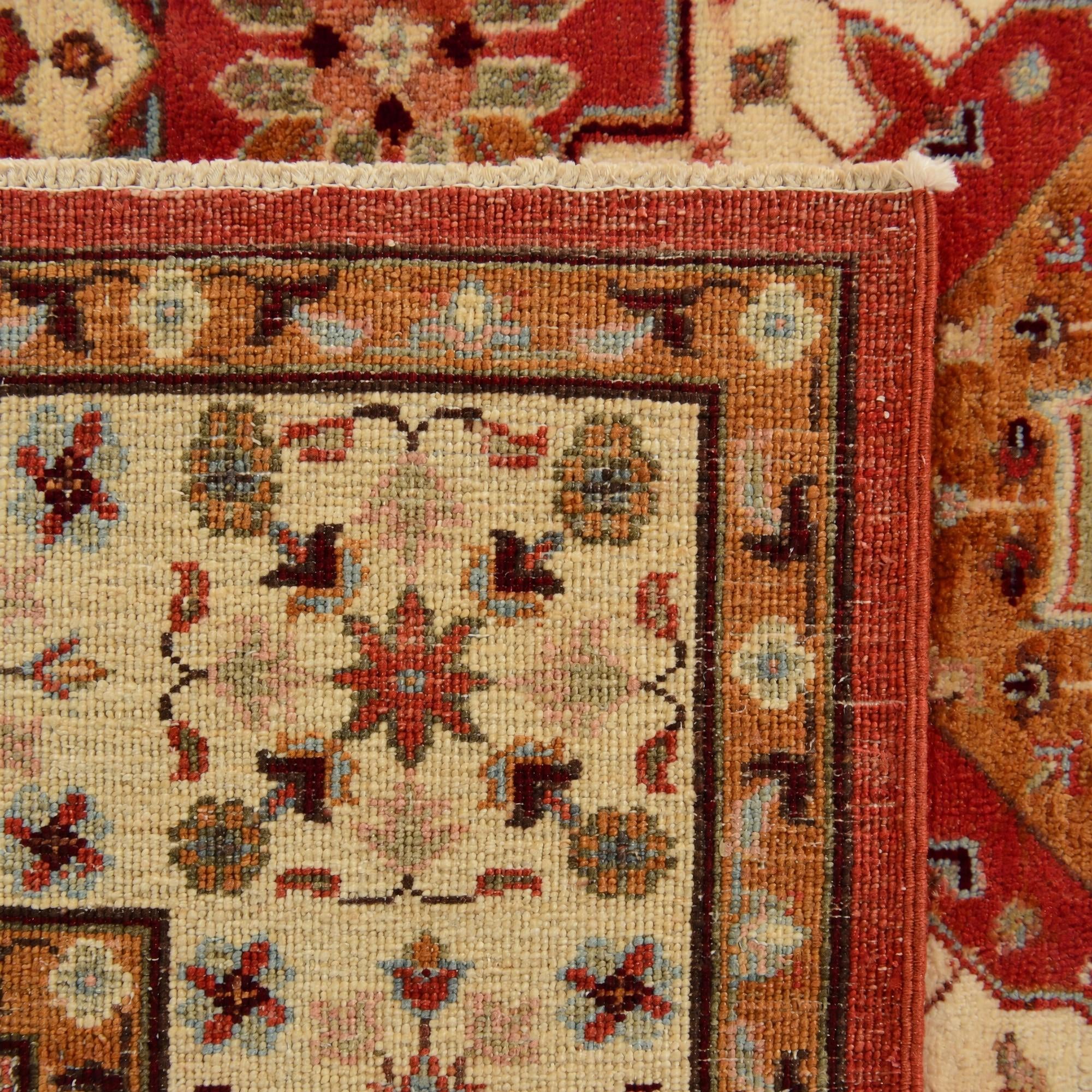 150cm x 200cm anudado a mano Mamluk Ziegler Alfombra
