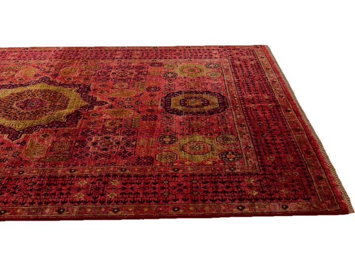 5' 8 x 8' 9 Hand Knotted Mamluk Ziegler Rug