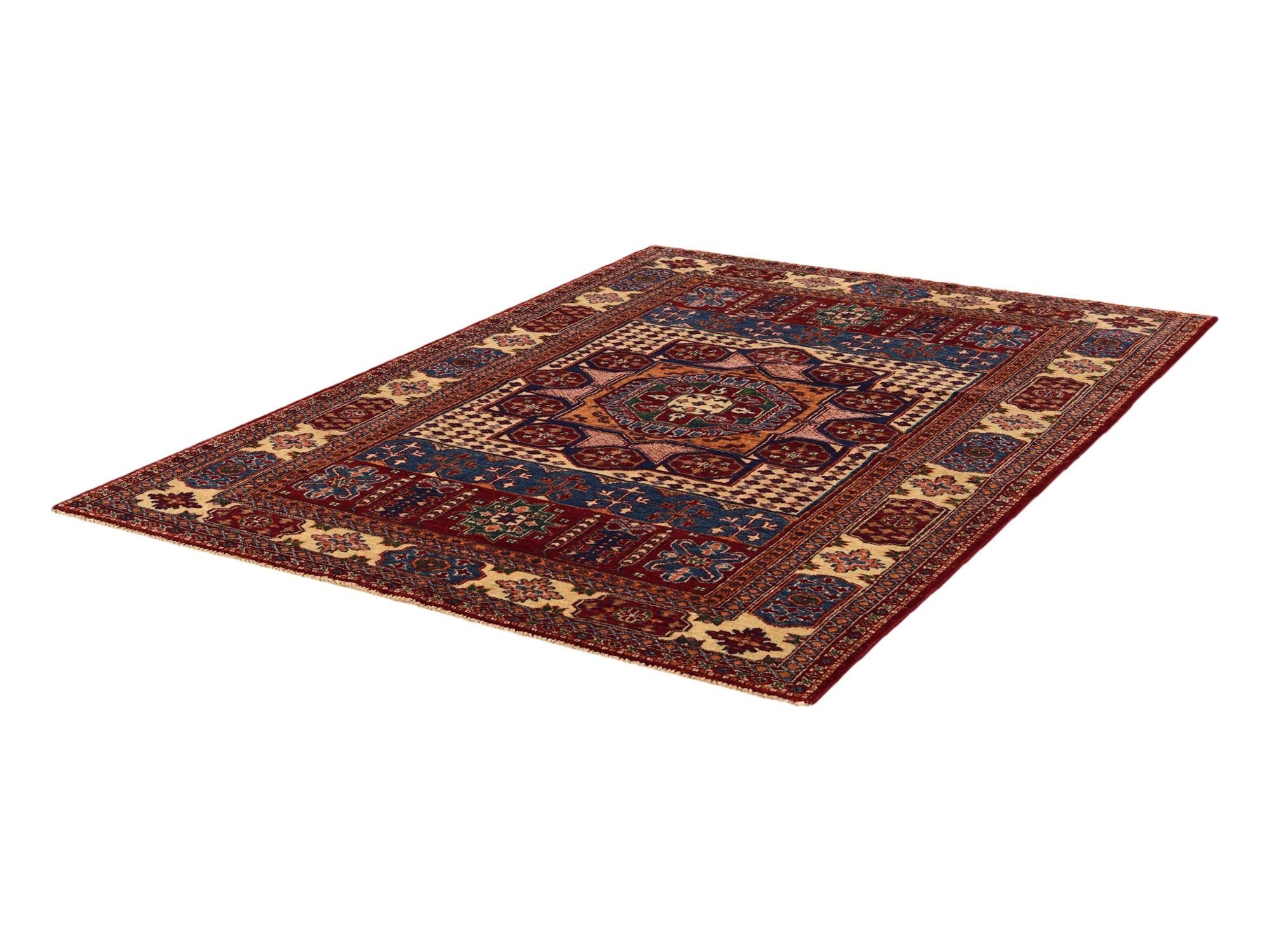 5' 1 x 6' 11 Hand Knotted Mamluk Ziegler Rug