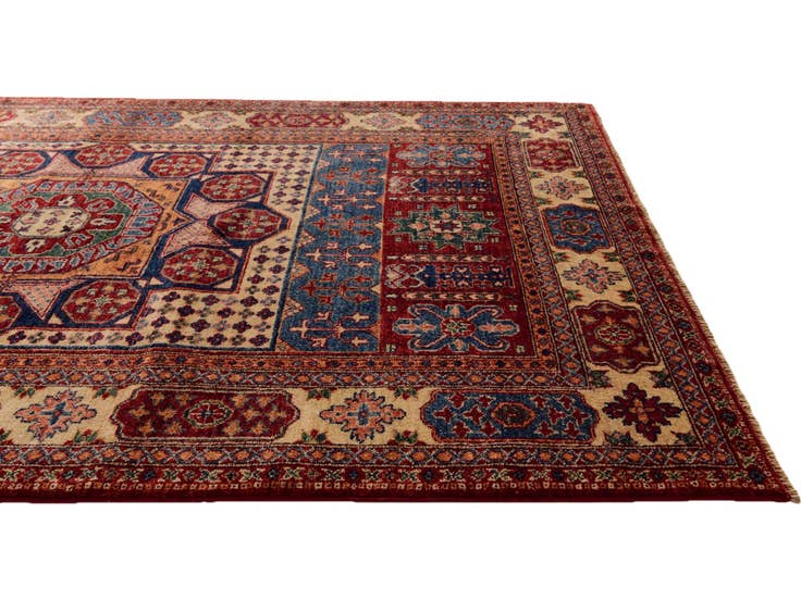 Detail image of 5' 1 x 6' 11 Hand Knotted Mamluk Ziegler Rug