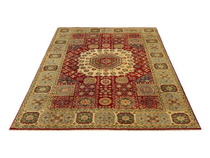 5' 6 x 7' 9 Hand Knotted Mamluk Ziegler Rug