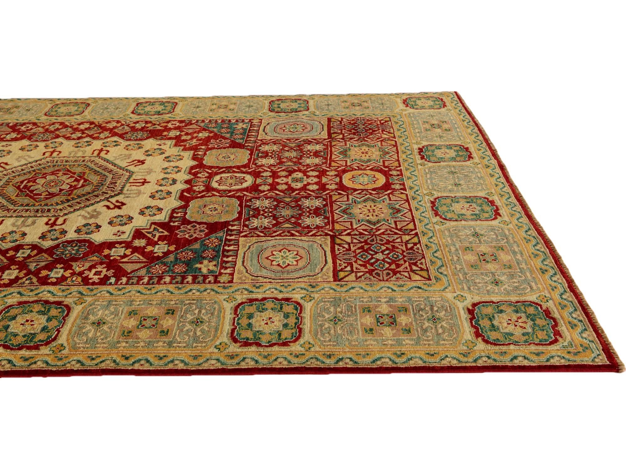 5' 6 x 7' 9 Hand Knotted Mamluk Ziegler Rug