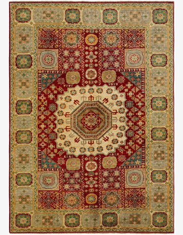 5' 6 x 7' 9 Hand Knotted Mamluk Ziegler Rug