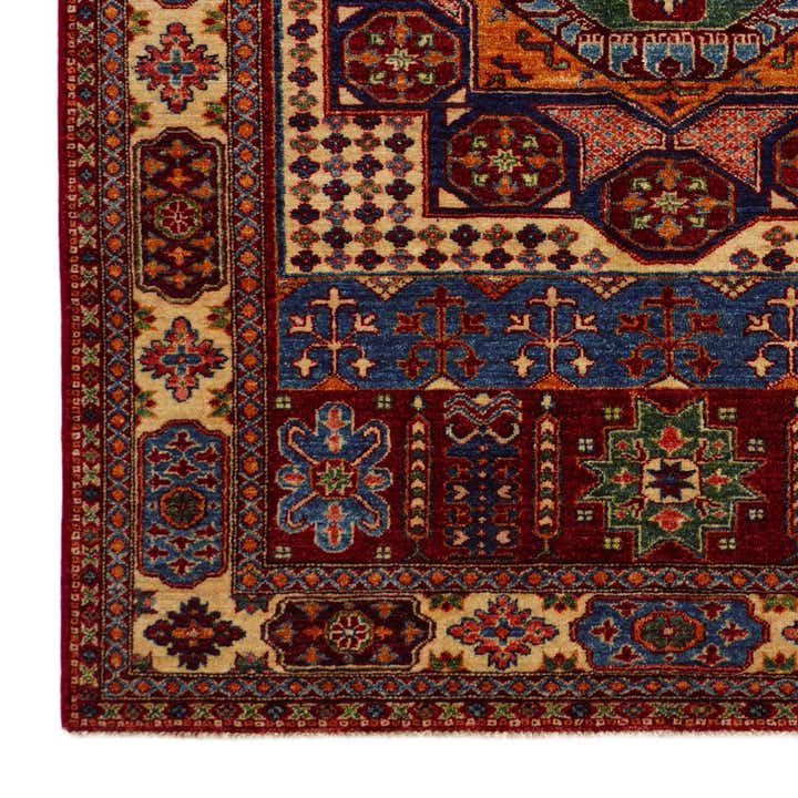 4' 11 x 6' 5 Hand Knotted Mamluk Ziegler Rug