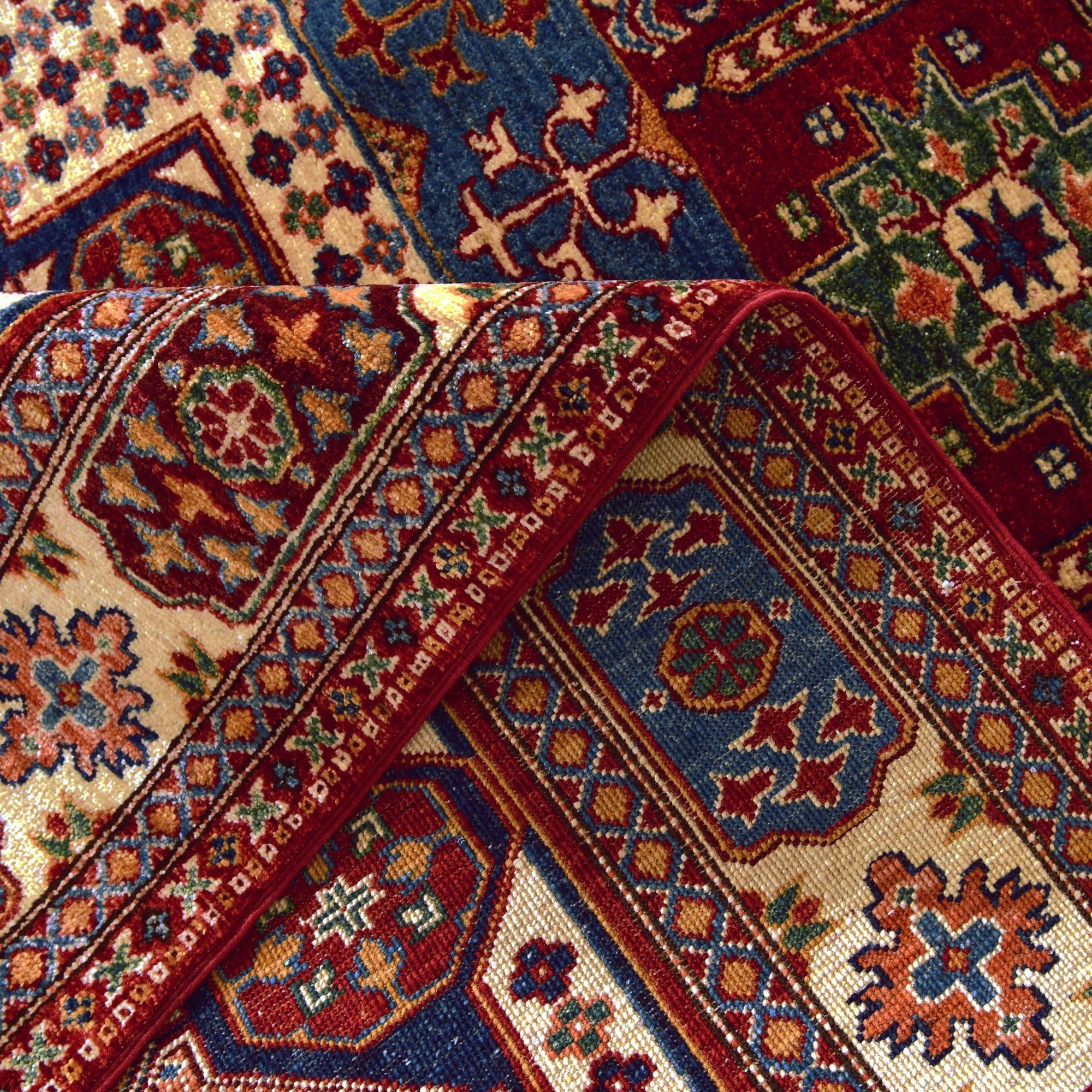 4' 11 x 6' 5 Hand Knotted Mamluk Ziegler Rug