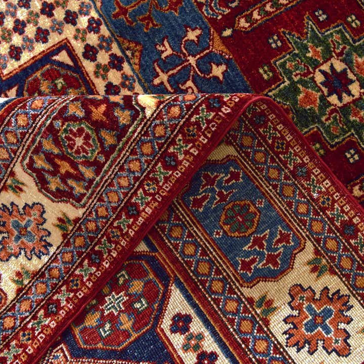4' 11 x 6' 5 Hand Knotted Mamluk Ziegler Rug