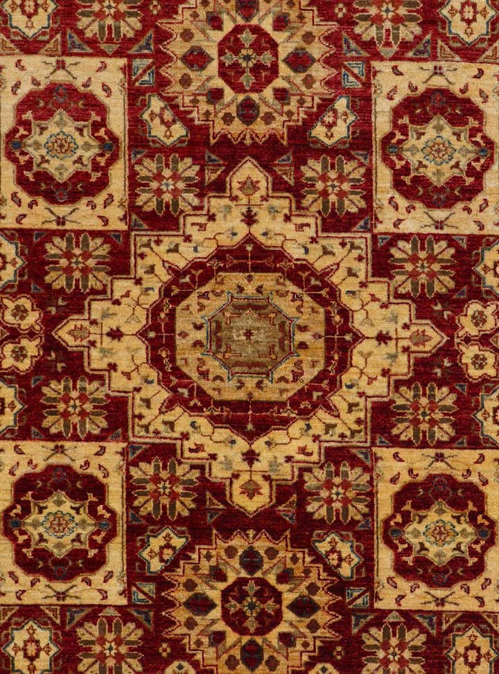 5' x 6' 6 Hand Knotted Mamluk Ziegler Rug