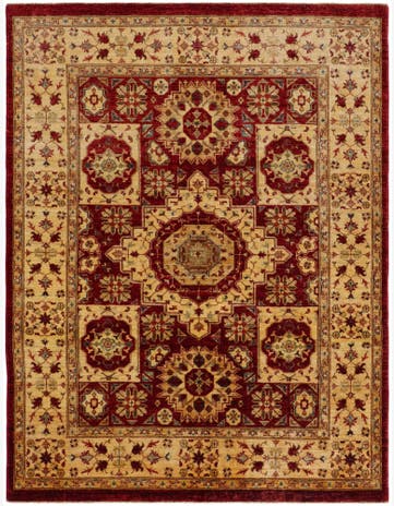5' x 6' 6 Hand Knotted Mamluk Ziegler Rug