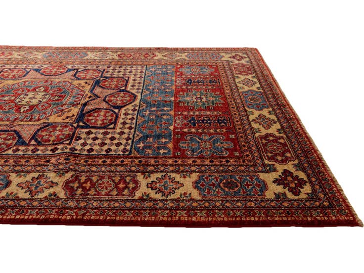 Detail image of 5' 1 x 6' 7 Hand Knotted Mamluk Ziegler Rug