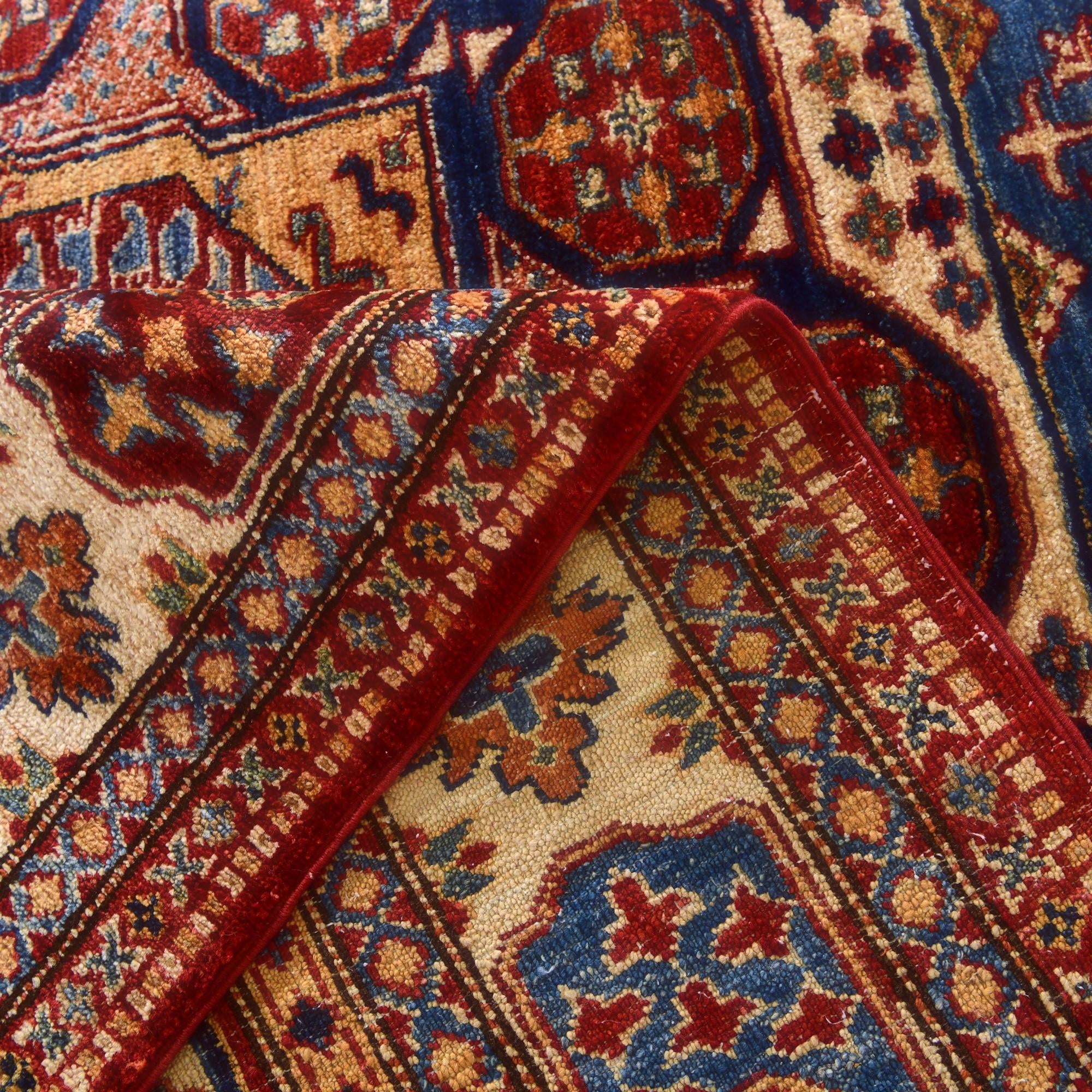 5' 1 x 6' 7 Hand Knotted Mamluk Ziegler Rug