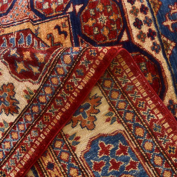 5' 1 x 6' 7 Hand Knotted Mamluk Ziegler Rug