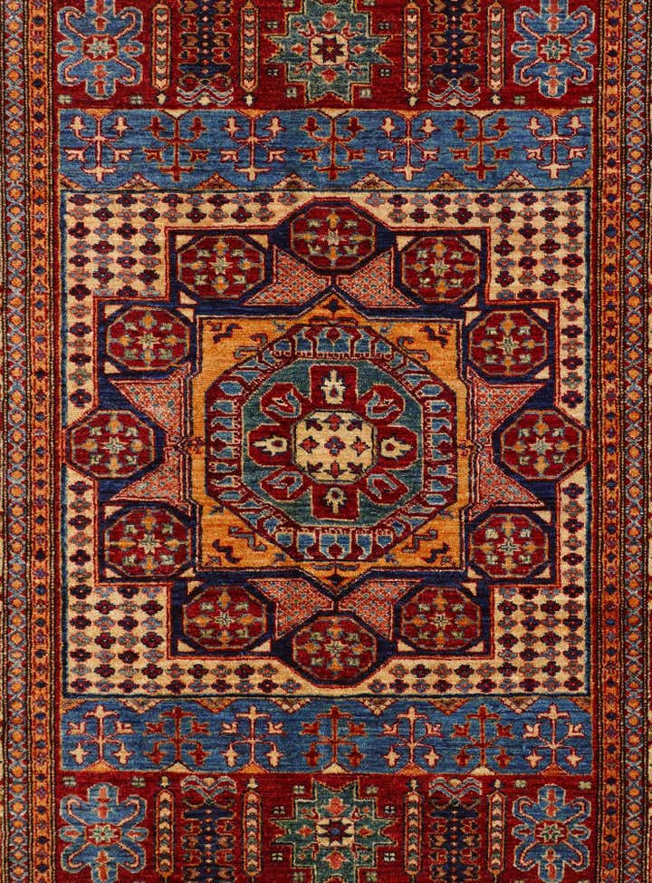 5' 1 x 6' 7 Hand Knotted Mamluk Ziegler Rug