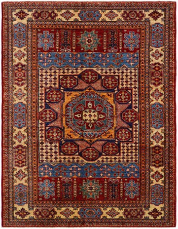 5' 1 x 6' 7 Hand Knotted Mamluk Ziegler Rug