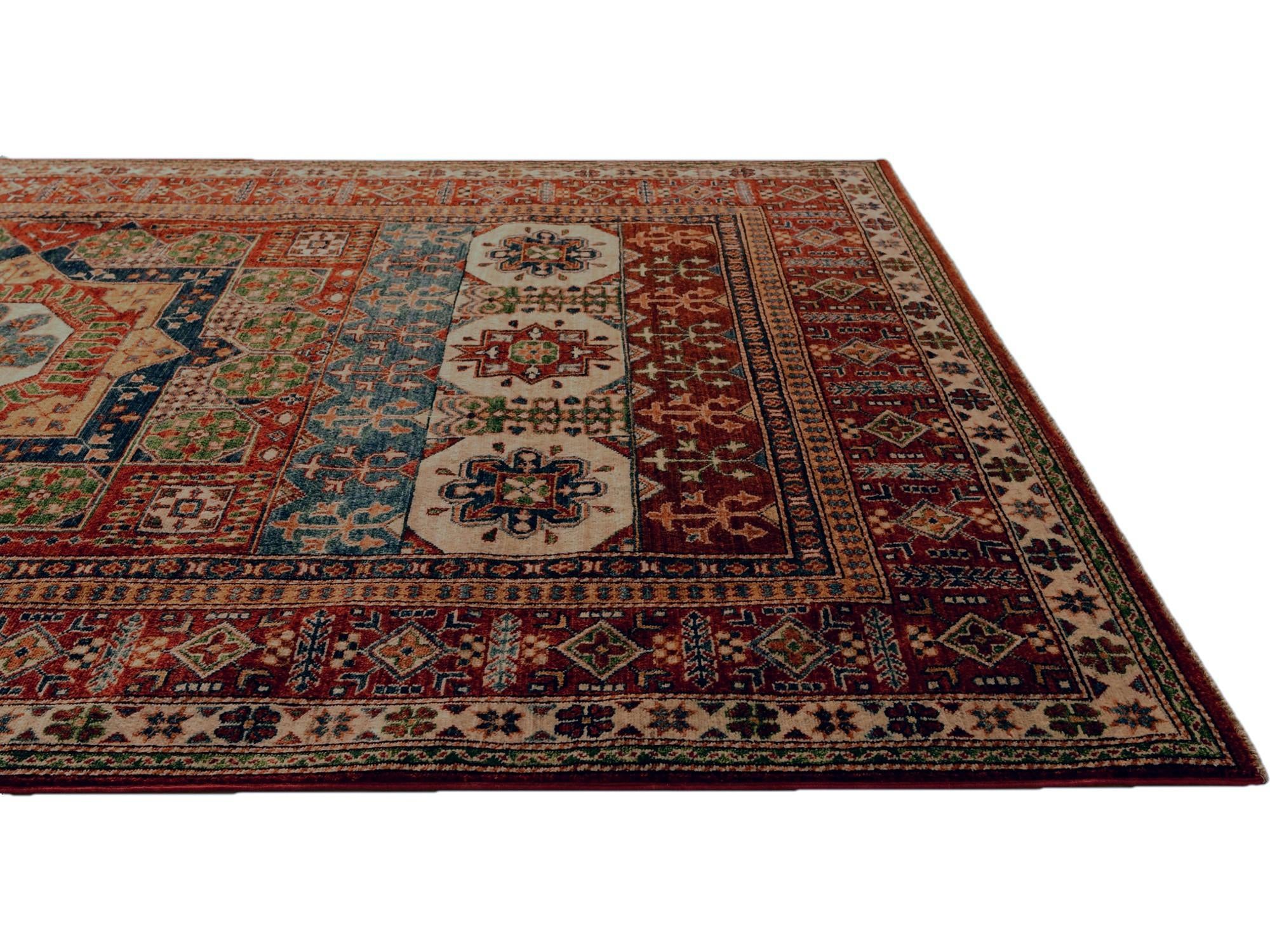 6' x 9' Hand Knotted Mamluk Ziegler Rug