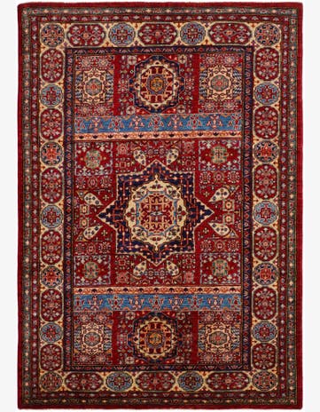 4' 9 x 6' 10 Hand Knotted Mamluk Ziegler Rug