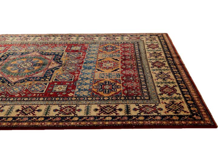 4' 10 x 7' 2 Hand Knotted Mamluk Ziegler Rug