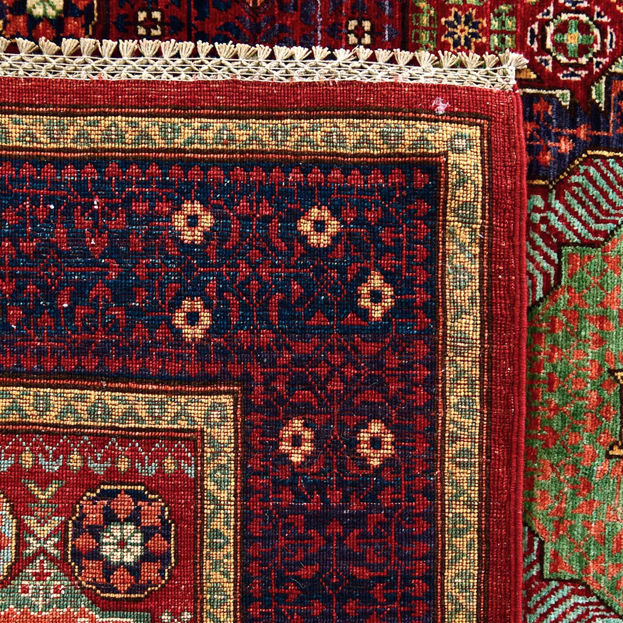 125cm x 185cm Hand Knotted Mamluk Ziegler Rug
