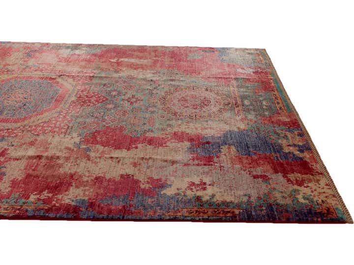 6' 11 x 10' 2 Hand Knotted Mamluk Ziegler Rug