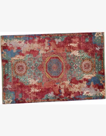 6' 11 x 10' 2 Hand Knotted Mamluk Ziegler Rug