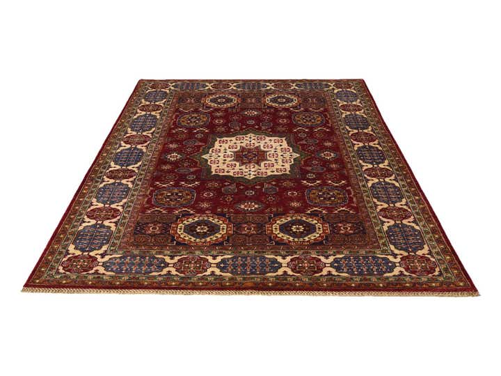 5' 8 x 8' 1 Hand Knotted Mamluk Ziegler Rug