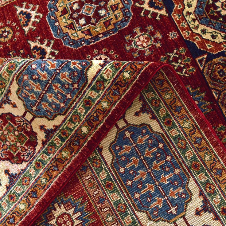 Detail image of 5' 8 x 8' 1 Hand Knotted Mamluk Ziegler Rug