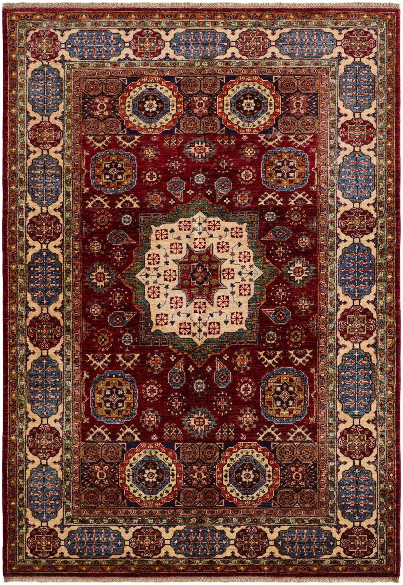 5' 8 x 8' 1 Hand Knotted Mamluk Ziegler Rug